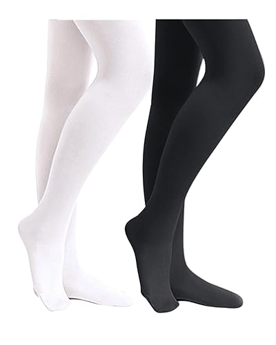 Stelle Girls' Ultra Soft Pro Dance Tight/Ballet Footed Tight (Toddler/Little