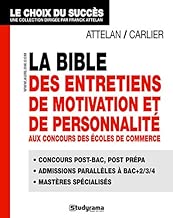 Download La Bible des entretiens de motivation et de personnalité PDF