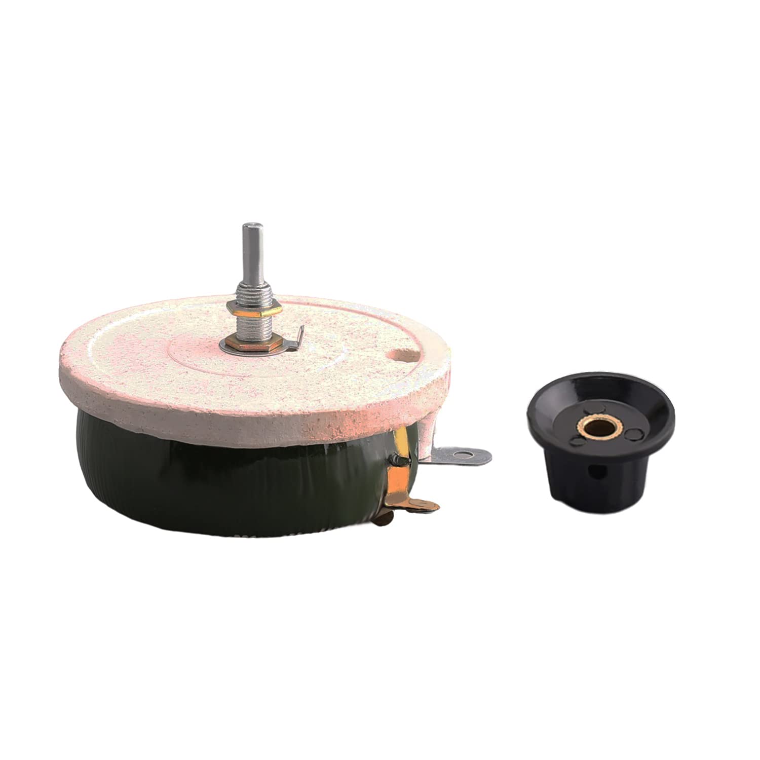 150W 30 Ohm Reostato Interruptor Bobinado Potenciómetro Resistencia variable con perilla 1PCS