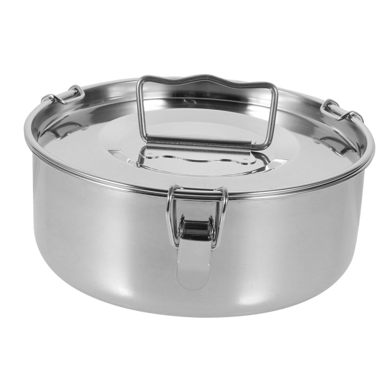 TOPBATHY Flanera de Acero Inoxidable con Tapa, Molde para Cocinar Flan con Calentamiento Uniforme y Fácil de Limpiar, Adecuado para Cocinar al Vapor y Hacer Postres