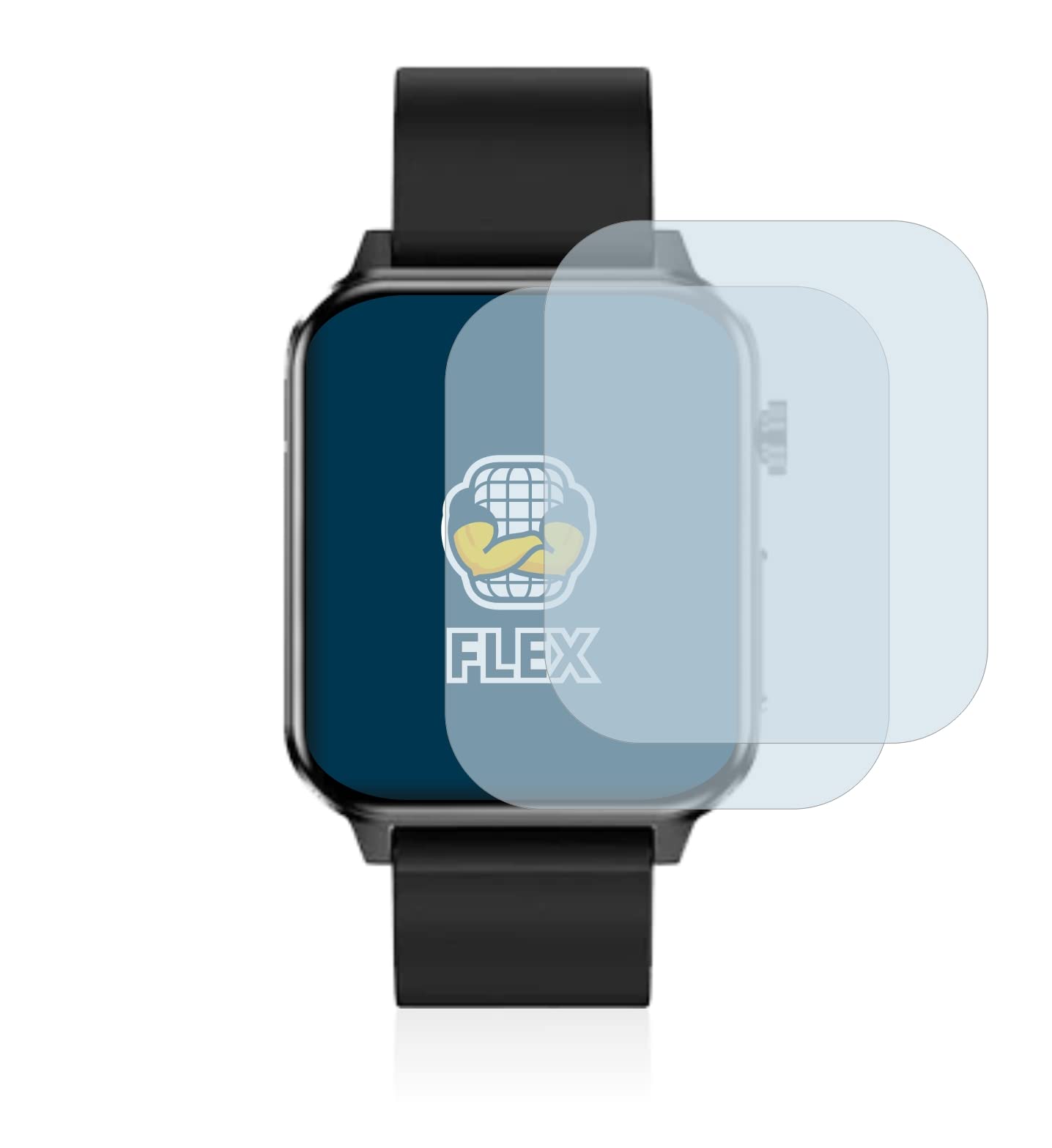 brotect 3D Curved Screen Protector Compatible with Kardena Care Plus (2 Pack) - Full Screen Coverage