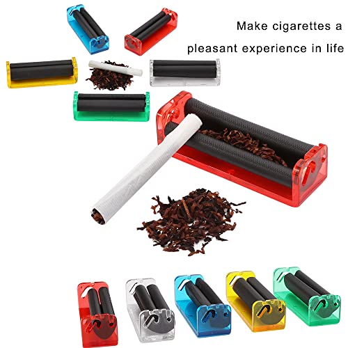 Sigaret Roller Machine Tabak Plastic Hand Sigaret Rolling Machine 78mm voor het Maken van Sigaretten (Willekeurige Kleur) - Afbeelding 6