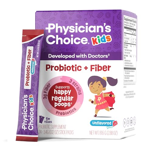 40% coupon - Physician's Choice Kids Probiotic + Prebiotic Fiber, 24 Packets