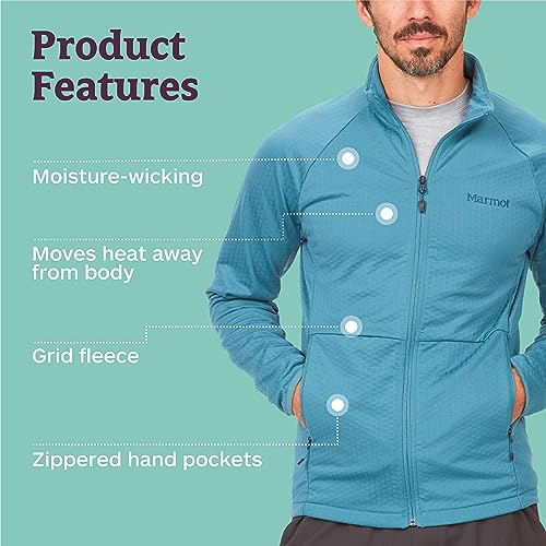 Image of MARMOT mens Leconte Fleece Jacket