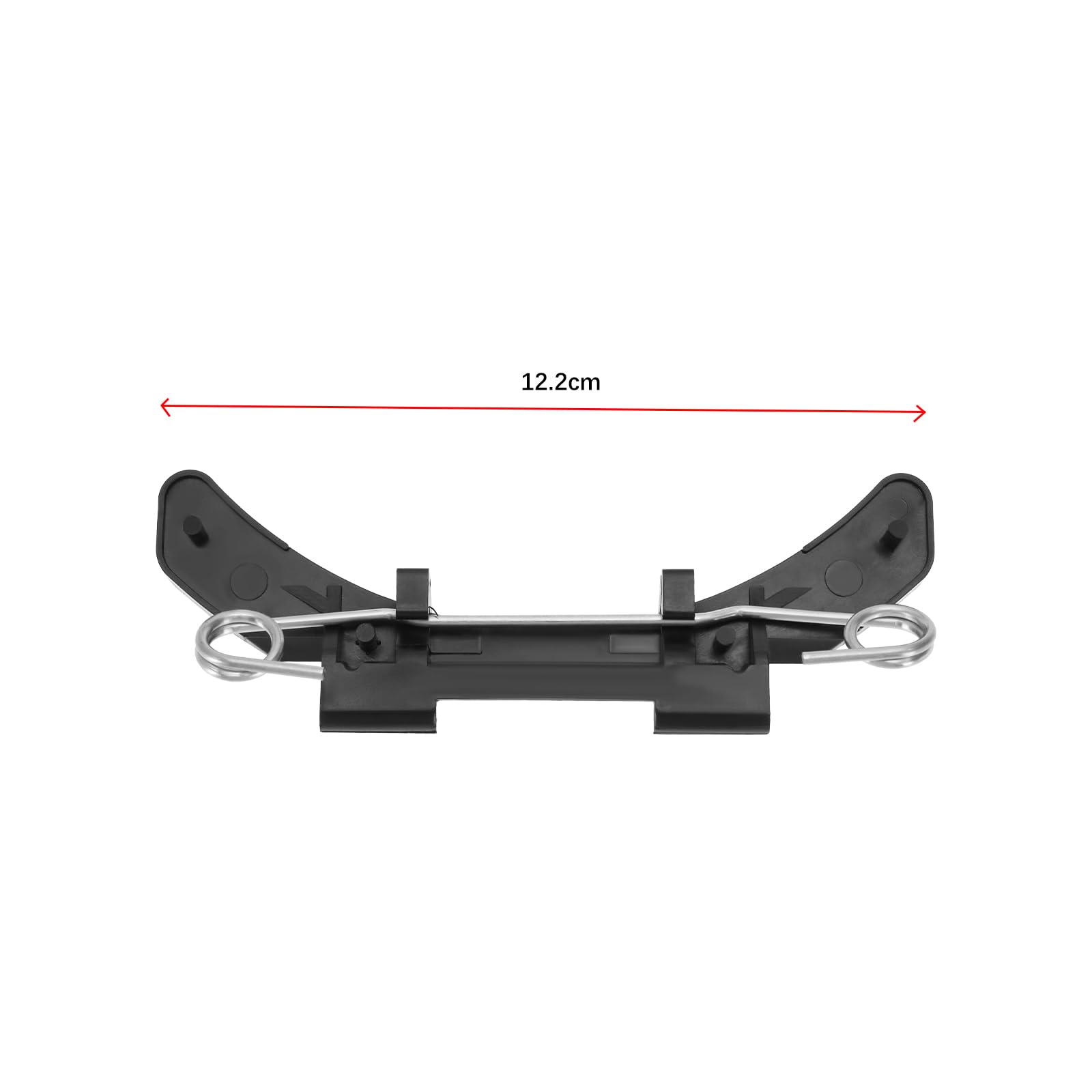 Bisagra de solapa para tanque de coche OE 30649879 31265160 31265160-PM5093 compatible con V70 S60 S80 XC90 solapa de combustible soporte de bisagra de plástico longitud 12,2 cm