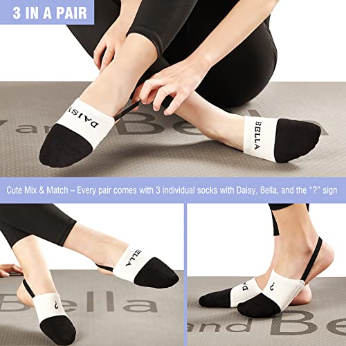 Slingback Play Up 3.0 Yoga Socks, Pilates, Fitness and Athletic Wear, Non-Slip Breathable Footwear for Women3