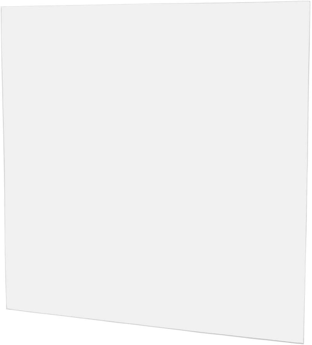 Clear Acrylic Plexiglass Sheet - 1/4" Thick, 18" X 48" - Shatter-Resistant Plastic Sheet Alternative To Glass