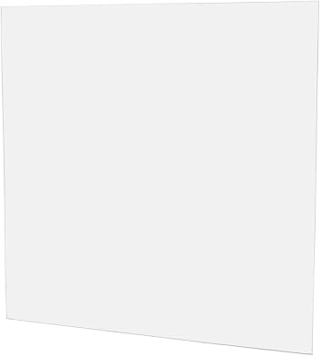Clear Acrylic Plexiglass Sheet - 1/8" Thick Cast - 24" x 24"