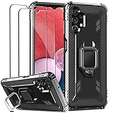 [Materiales de calidad y mano de obra] La funda del teléfono utiliza materiales no tóxicos y respetuosos con el medio ambiente. El caucho de silicona antideslizante y respetuoso con la piel posee un excelente rendimiento antiarañazos y un cómodo agarre. Es fácil de instalar y puede envolver su Samsung A13 4G perfectamente. Recortes precisos para todos los botones, altavoces, cámara y orificio de carga, y todos los botones son sensibles respondiendo.