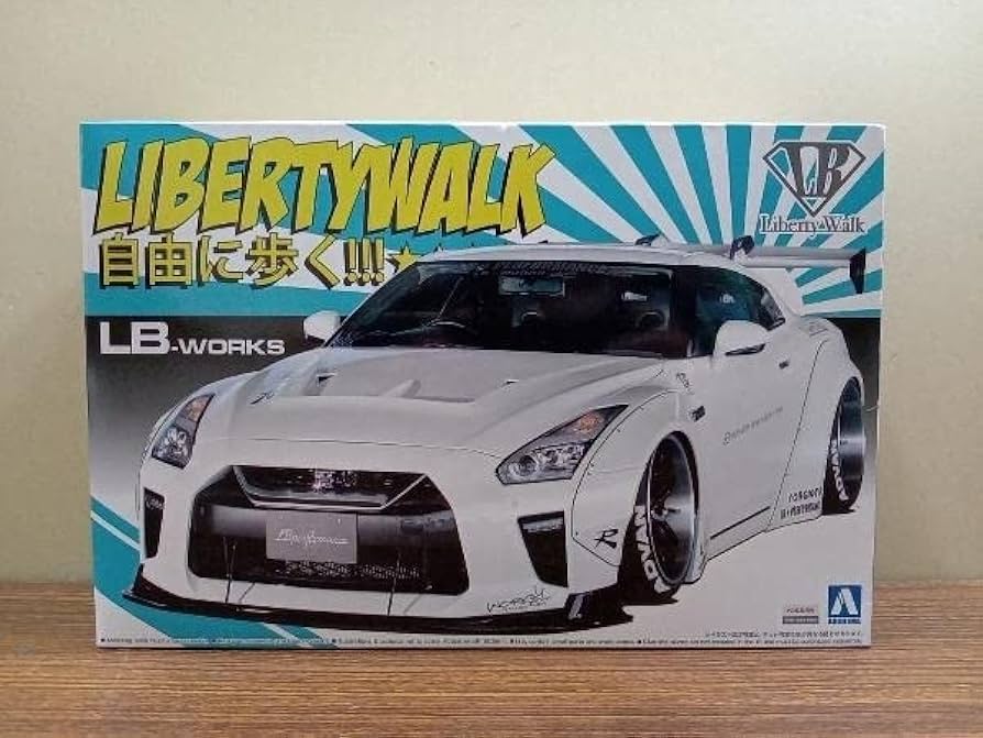 Amazon.co.jp: Aoshima 1/24 LB Works R35 GT-R Type 1.5