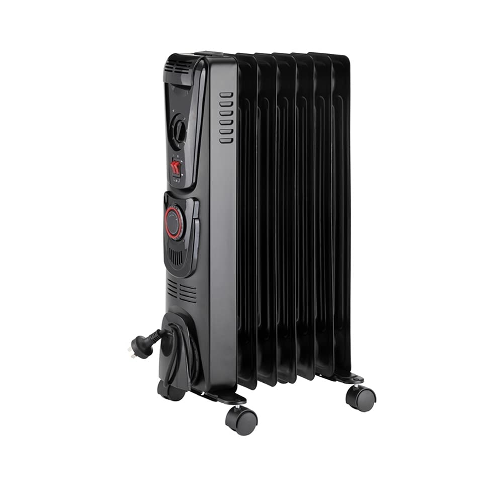Arlec 1500W 7 Fin Oil Heater with Adjustable Thermostat and 24 hr Timer -  OCH207TBK: Heating: Amazon.com.au