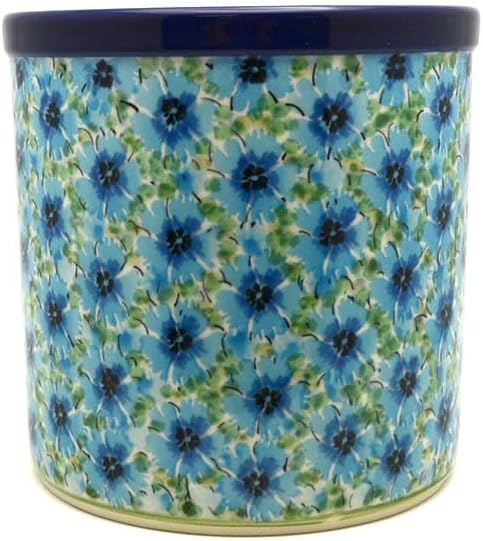 Polish Pottery Utensil Holder - Unikat Signature U4929