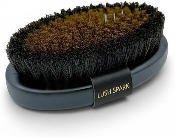 New Launch Copper Dry Brushing Body Brush with Exfoliating Gloves | Ion Charged Copper Bristles for Flawless Skin | Lymphatic Drainage and Blood Circulation Improvement with Korean exfoliating mitt