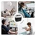 IHOTDER 2PCS Car Trash Can with Lid + 60PCS Garbage Bag,Mini Trash Can Car Interior Accessories with Capacity 700ml,Multifunctional CCar Organizers and Storage(Silver)