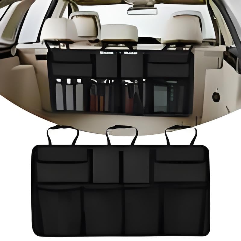 Organisateur coffre voiture Mitsubishi Eclipse Cross sac rangement noir