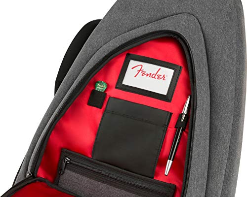Fender® »FE920 DENIM ELECTRIC GUITAR GIG BAG« Housse de transport pour guitare électrique – Couleur: Grey Denim - Les Beatles, Paul McCartney, John Lennon, RIngo Starr, George Harrison Fender® »FE920 DENIM ELECTRIC GUITAR GIG BAG« Housse de transport pour guitare électrique - Couleur: Grey Denim – Image 7