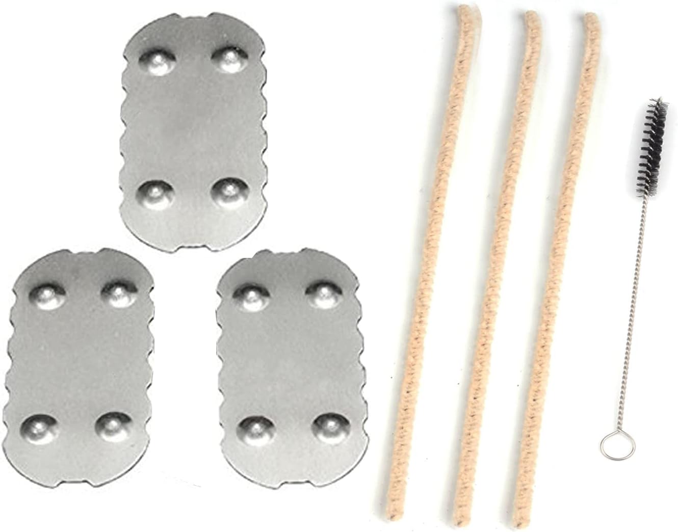 [3 Pack] Screens for Px 2 Px 3, [3+1] Pipe Cleaners Hard Bristle and Black Brush for Cleaning