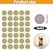 70 PCS Match Striker Stickers, Match Striker Paper with Adhesive, Ideal for Fireplace Matches (Rotundity)