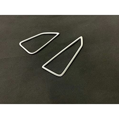 For Toyota Corolla Cross (Xg10) 2020-2022, Abs Chrome Air Vent Outlet Cover Dashboard Trim Bezel Frame Molding Garnish #TOP2