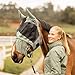 HORZE Fly Mask with Detachable Nose Fringe - Sea Spray - S