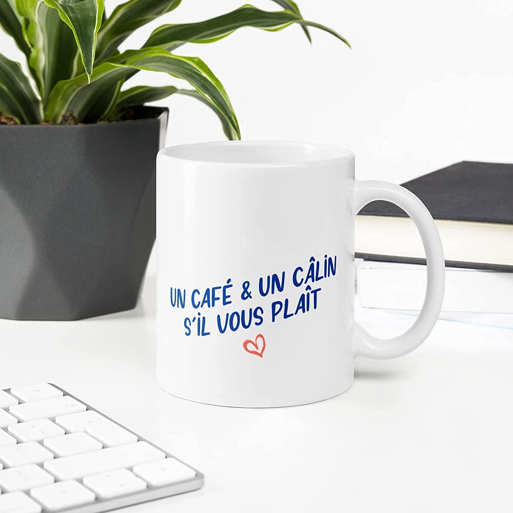 Mug Humour Amour Tasse Message Drôle. Idée Cadeau Original Amis Couple Amoureux Collègue Frère Sœur Mari Femme Fiancés Pour Anniversaire St Valentin Noël Par Kenistore
