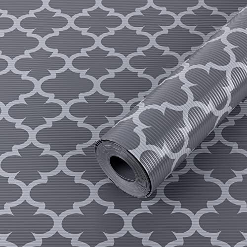 Gray Shelf Liners for Kitchen Waterproof Drawer Liners Kitchen