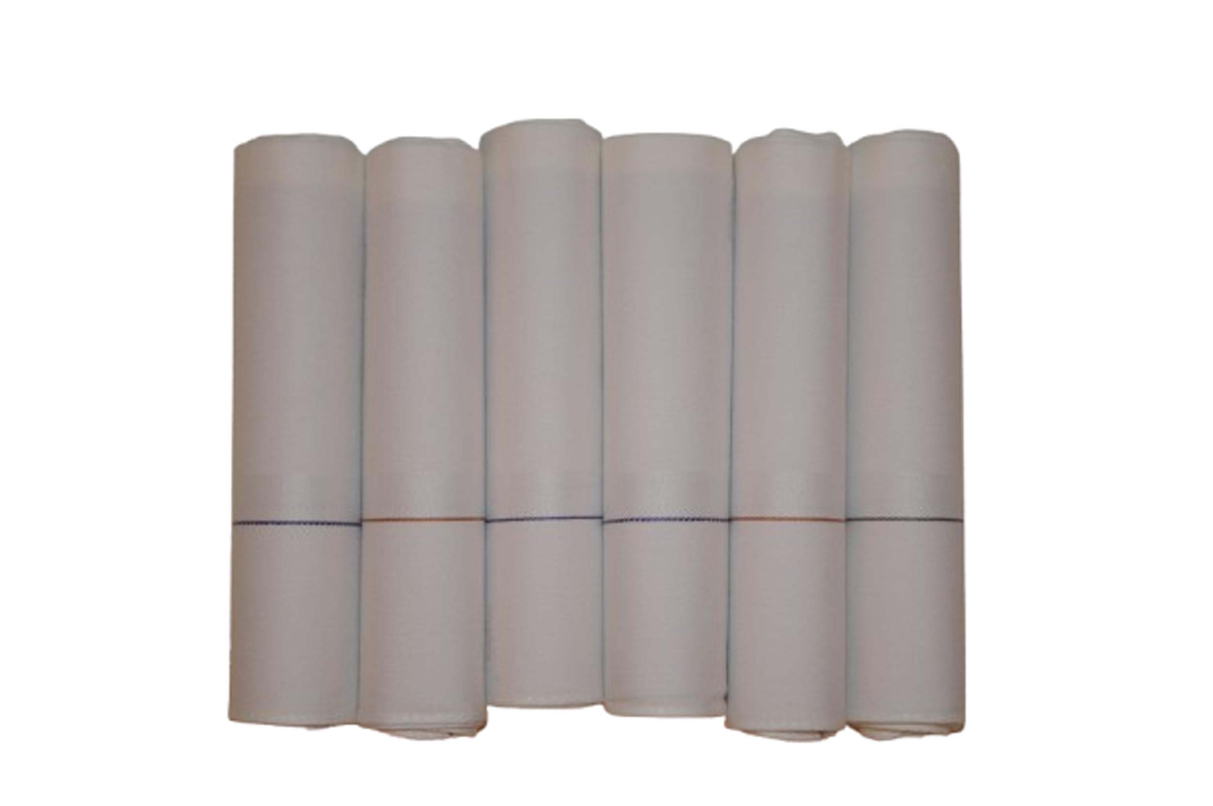 chancellor MENS HANKIES 6 PC - WHITE WITH PIN STRIPES-picture-23