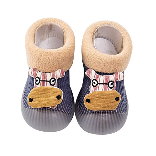 Baby Shoes,Infant Toddle Footwear Winter Shoes Soft Bottom Indoor Non Slip Warm Floor Cartoon Animal Socks Shoes