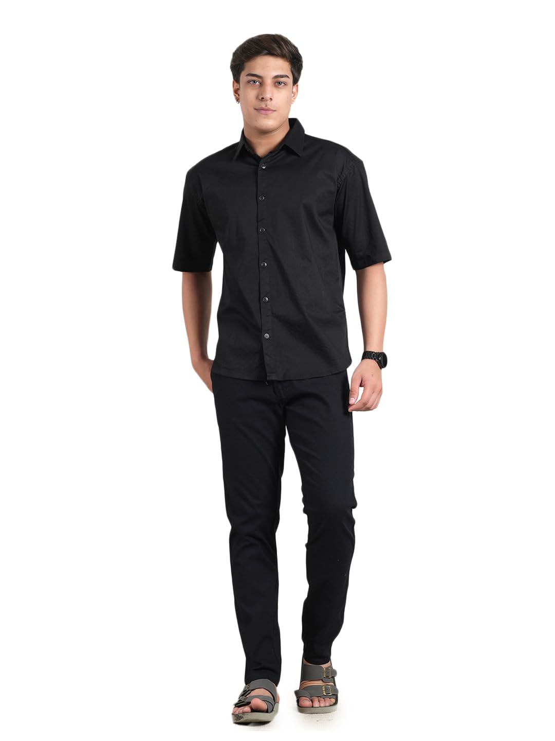 Men’s Linen Cord Set | Lightweight Breathable Summer Co-ord Set | Relaxed Fit Shirt & Elastic Waist Pants-picture-41