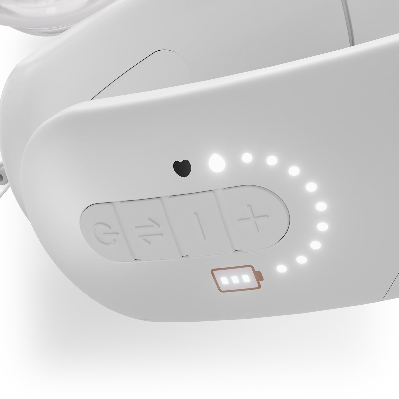 Kinderkraft GentleNest Laktator Elektryczny Podwójny, 3 tryby, 9 poziomów intensywności, funkcja soft-heat, lejki 17-27 mm, bateria 180 min, USB-C, higiena, akcesoria, Złoty