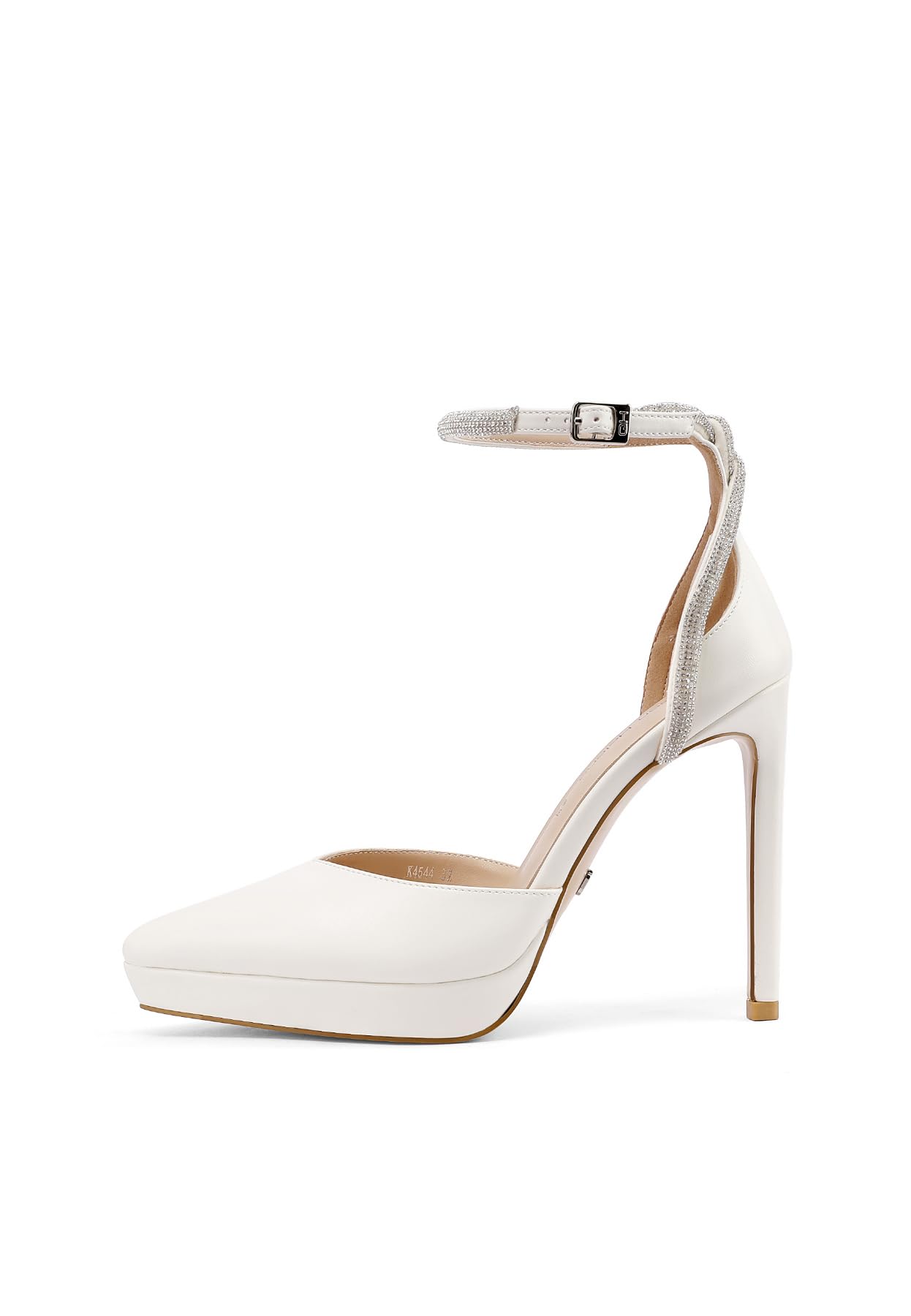 QUEEN HELENA Décolleté con Plateau con Tacco Alto con Strass Donna K4544