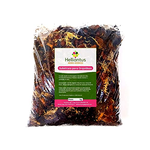 Substrato Para Orquídeas Adubo Fertilizante Orgânico e 100% Natural | 1kg