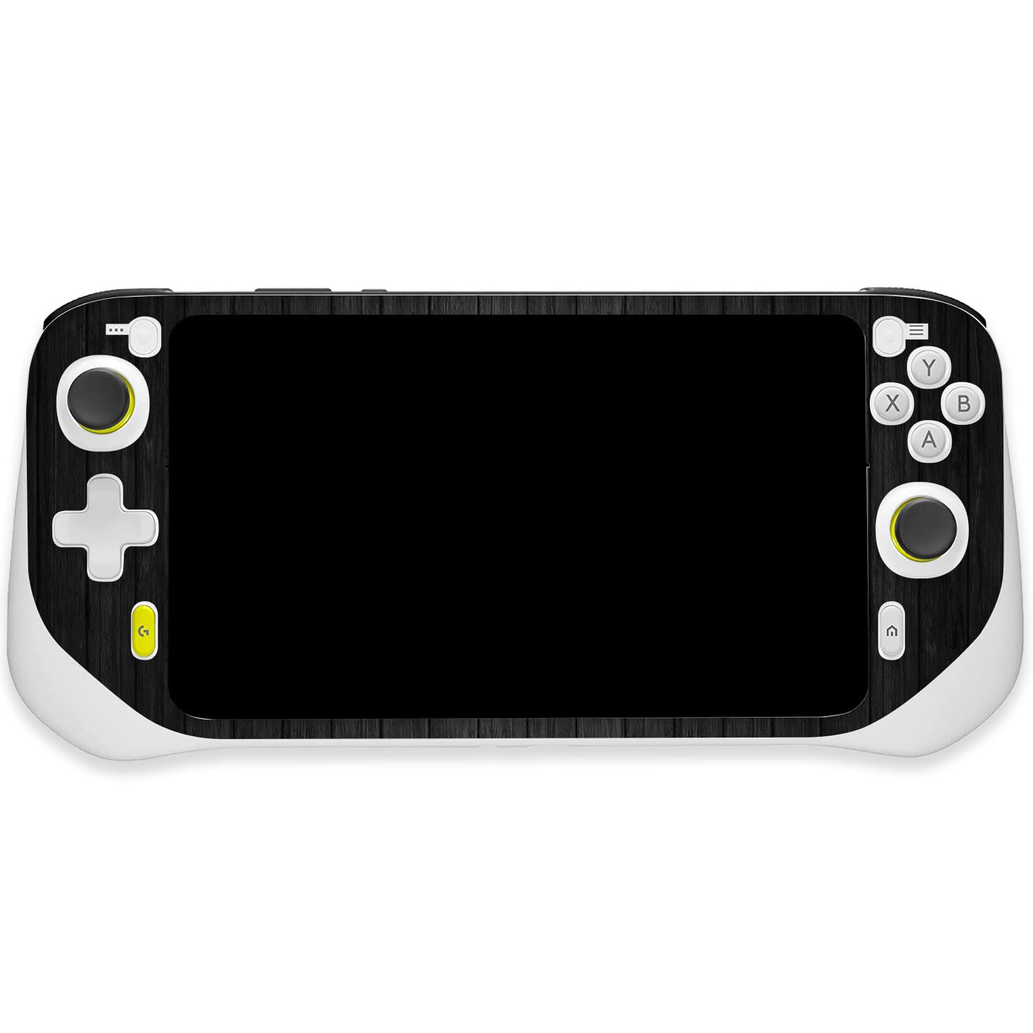 MightySkins Skin Compatible with Logitech G Cloud Gaming Handheld - Black Wood | Protective, Durable, and Unique Vinyl Decal wrap Cover | Easy to Apply, Remove, and Change Styles | Made in The USA