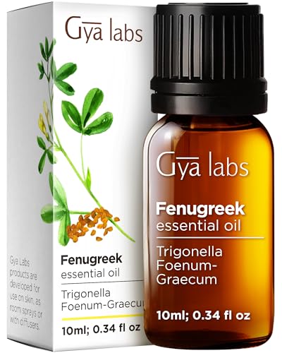Image of 100% Pure Fenugreek Essential Oil - 0.34 Fl Oz - Fenugreek Oil for Hair, Skin, Diffuser, Aromatherapy & DIY Candle Making Scent