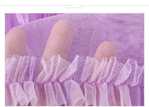 Women's Weekend Midi Skirt Solid Wedding Party High Waist Irregular Gauze Cake Long Skirts3