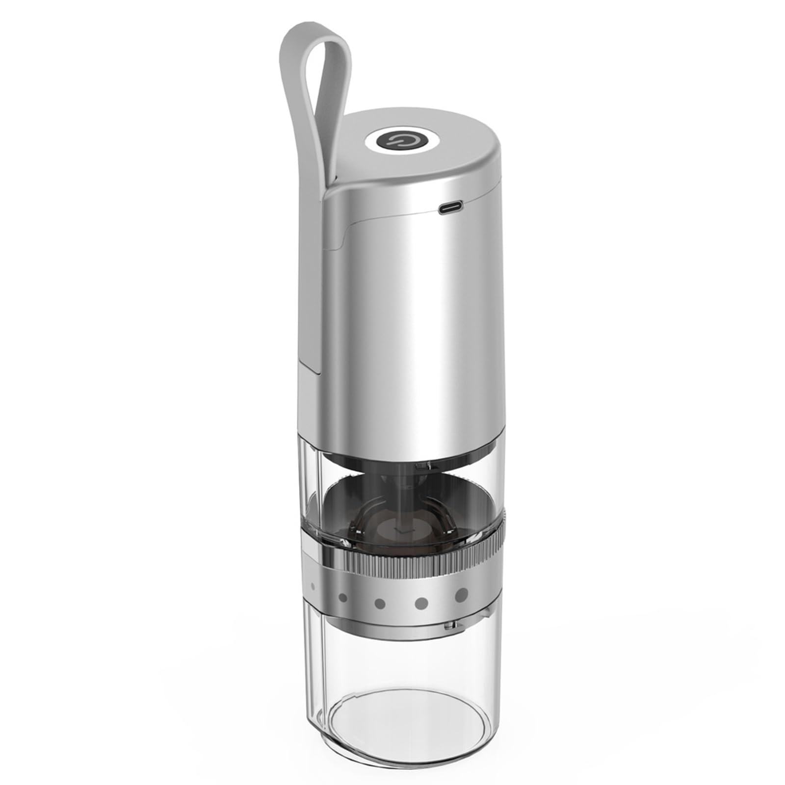 Tsophreniq Electric Coffee Grinder Adjustable Burr Mill Coffee Mill Compact Core Grinder Portable Rechargeable Grinders Grind Settings