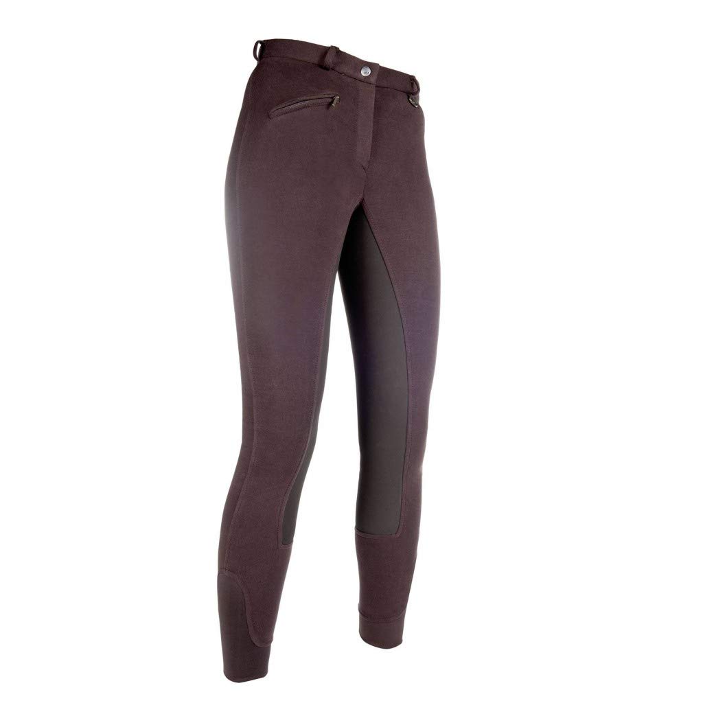 HKM - Reithose -Basic Belmtex Grip Easy- 3/4 Besatz6969, Pantaloni Unisex - Adulto