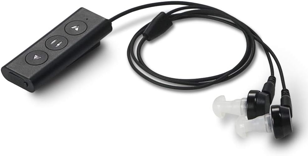 LEAGLEE AMP Rechargeable Digital Personal Sound Amplifier Hearing Device, with Bluetooth Technology and Microphone for Phone Calls or Streaming Audio. Hearing Assistance for Watching TV and Talking