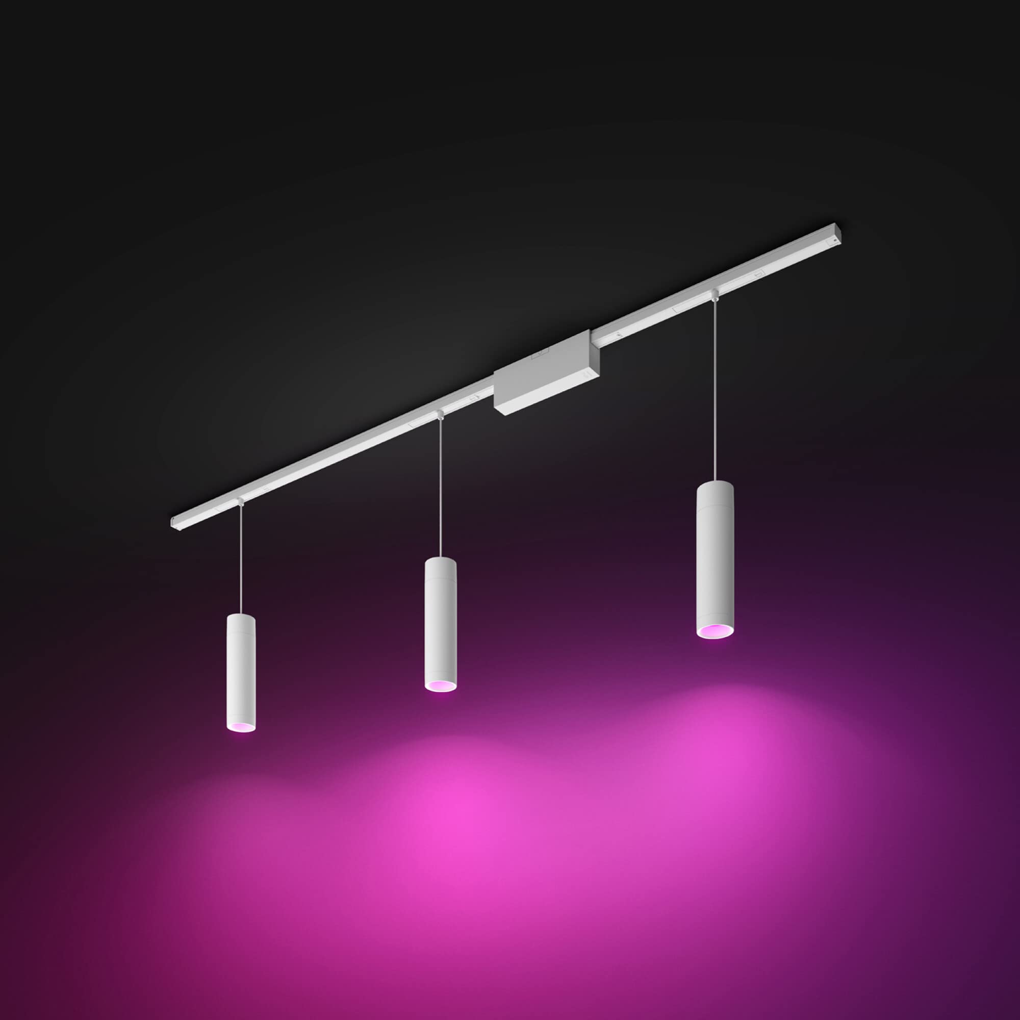 Philips Hue Zestaw bazowy Perfio (sufitowy) + 3x Lampa wisząca Perifo (biała)