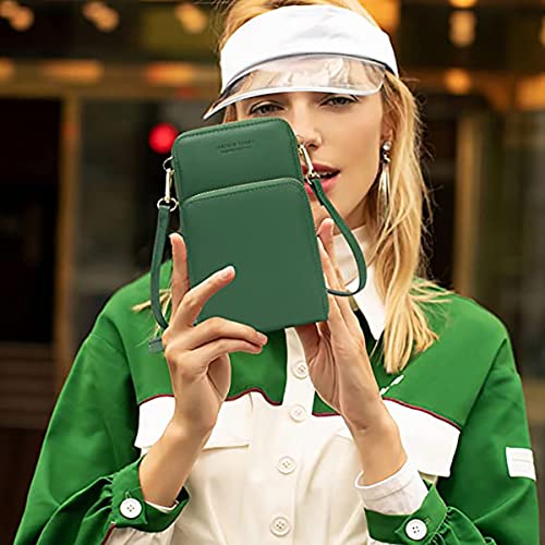 Image of BOSTANTEN Girls Women Women's Wallet Sling Crossbody Bag for Mobile Cell Phone Holder Pocket Wallet Wallets Hand Purse Clutch Crossbody Sling Bag for Women Womens Girls