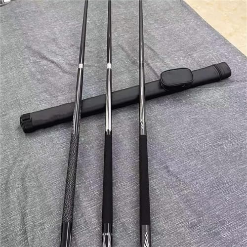 Taco de billar 58 pulgadas fibra carbono profesional miniatura 3