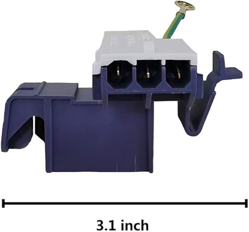 Miniatura 3 de 8318084 Interruptor de tapa para lavadora Whirlpool, Kenmore, Roper Lavadora Reemplaza WP8318084 AP3180933 AH886960 PS886960