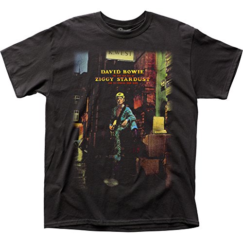 David Bowie Ziggy reproduce Guitar adulto camiseta