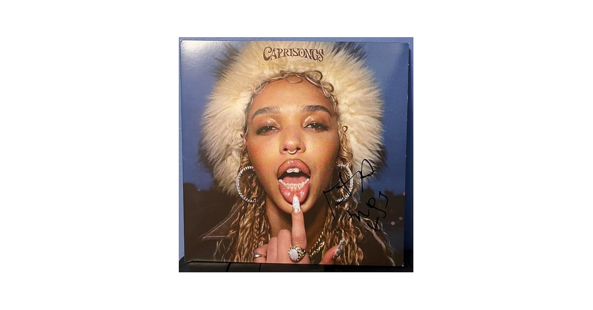 FKA Twigs signed Caprisongs 12