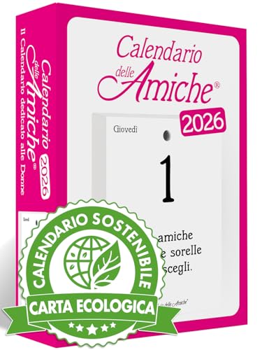 Calendario delle Amiche 2026 Eco Sostenibile. Il Primo e...