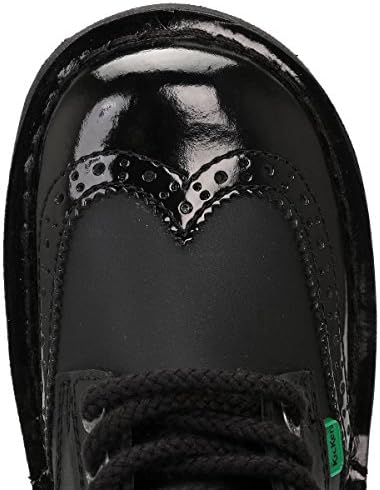 Kickers Women's Kick Lo Lace-Up Flats, Black, 7.5 US | Image 6