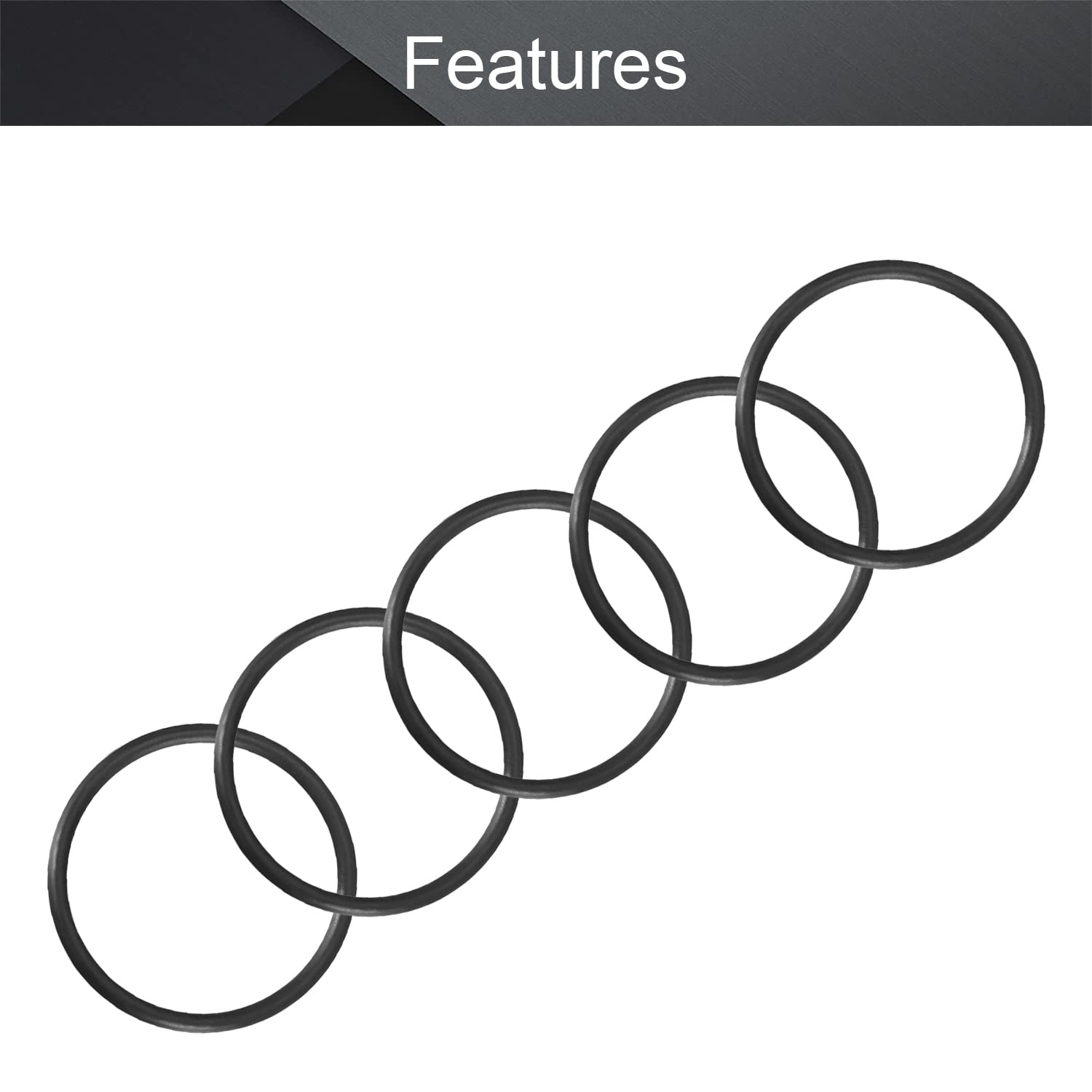 Othmro Lot De 5 Joints Toriques En Caoutchouc Nitrile 97,8 Mm