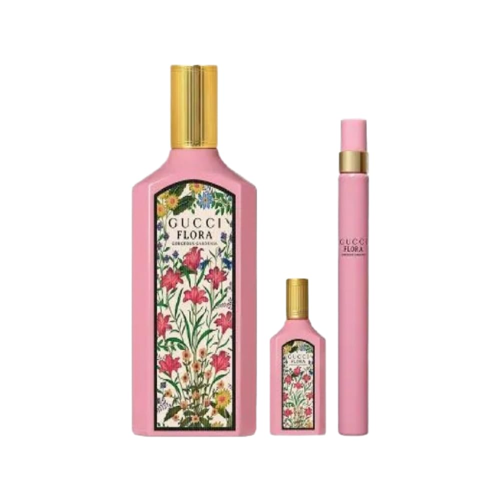 Amazon.co.jp: グッチ フローラ ゴージャス クチナシ 3ピース