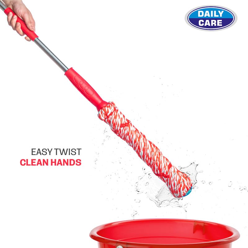 Image of Self-Wringing Cleaning Mop | Hands-Free Mop with Easy Wringer for Streak-Free Floors