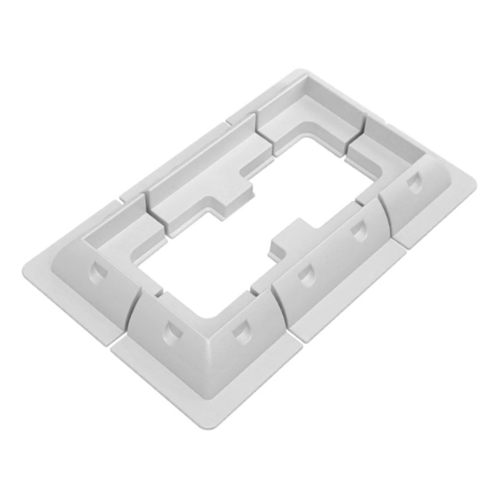solar panel mounting brackets solar panel mounts kit for boats rooftops white